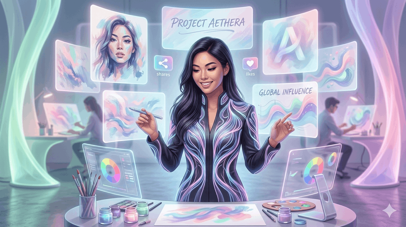 The Aesthetic AI Artist